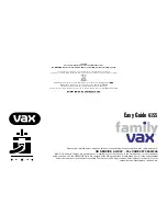 Предварительный просмотр 1 страницы Vax familyVAX 6155 Easy Manual