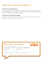 Preview for 4 page of Vax FlipOut Pet VX84 Let'S Get Started