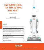 Preview for 64 page of Vax Floormate Deluxe Manual