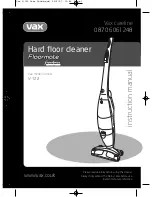 Предварительный просмотр 1 страницы Vax Floormate Freedom V-122 Instruction Manual