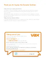 Предварительный просмотр 4 страницы Vax H85-D-B14 Let'S Get Started