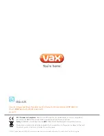 Предварительный просмотр 7 страницы Vax H86-S9-B User Manual