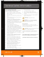 Preview for 3 page of Vax H90-LF Series User Manual