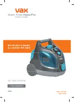 Предварительный просмотр 1 страницы Vax Home Pro VX86 Manual