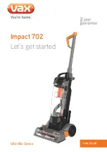 Предварительный просмотр 1 страницы Vax Impact 702 U86-IB-Re Let'S Get Started