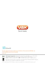 Предварительный просмотр 9 страницы Vax Impact 702 U86-IB-Re Let'S Get Started