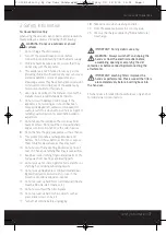 Preview for 3 page of Vax INFINITY V-031B Series Instruction Manual