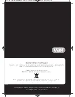 Предварительный просмотр 12 страницы Vax Mach 1 SERIES Instruction Manual