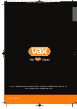 Предварительный просмотр 12 страницы Vax Mach Air Force U89-MAF Series User Manual