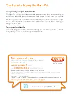 Предварительный просмотр 4 страницы Vax MACH PET Let'S Get Started