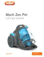 Vax Mach Zen Pet C85-MZ-Pe Let'S Get Started предпросмотр