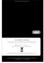 Предварительный просмотр 12 страницы Vax Mach2 VZL-6012 Instruction Manual