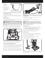 Предварительный просмотр 8 страницы Vax Mach5 VZL-6015 Instruction Manual