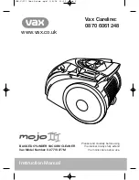 Vax mojo III V-077 Instruction Manual preview