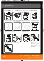 Предварительный просмотр 6 страницы Vax MULTIVAX 6131 SERIES User Manual