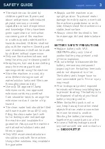 Preview for 3 page of Vax ONE PWR CORDLESS GLIDE CLHF-GLBS User Manual