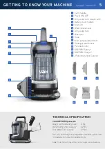 Preview for 5 page of Vax ONEPWR Spotless Go CLCW-MSKS User Manual