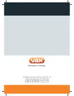 Preview for 14 page of Vax Power 5 Pet VX28 User Manual