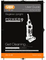 Vax power 9 series User Manual предпросмотр