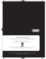 Предварительный просмотр 12 страницы Vax Power2 C91-P2 Series Instruction Manual