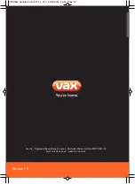 Предварительный просмотр 1 страницы Vax POWERMAX VRS18W User Manual