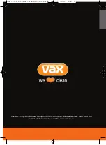 Предварительный просмотр 8 страницы Vax POWERMAX VRS2 Series User Manual