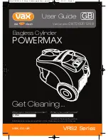 Vax POWERMAX VRS2 Series User Manual предпросмотр