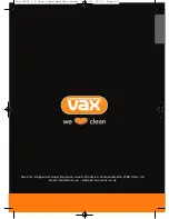 Предварительный просмотр 8 страницы Vax Powermax VRS2 Series User Manual