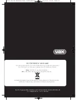 Preview for 12 page of Vax Powermax VRS3 Series Instruction Manual