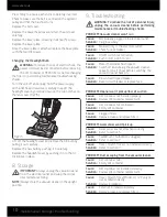 Предварительный просмотр 10 страницы Vax Quicklite Widetrack V-045 Instruction Manual