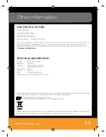 Предварительный просмотр 13 страницы Vax Rapida ultra User Manual