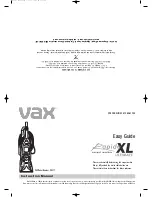 Preview for 18 page of Vax Rapide XL Ultimate V-027Y User Manual