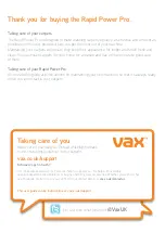 Preview for 4 page of Vax RapidPower PRO ECGLV1B1 Let'S Get Started