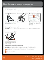 Предварительный просмотр 9 страницы Vax S7 series User Manual