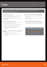 Preview for 9 page of Vax S87-T2 Series User Manual