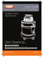 Vax SpinScrub VSS7151 User Manual preview