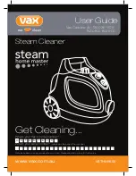 Vax Steam Home Master VSTHM1600 User Manual preview