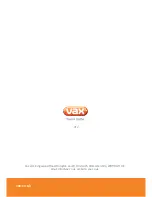 Предварительный просмотр 7 страницы Vax U88-AMMe Series Air3 MAX User Manual