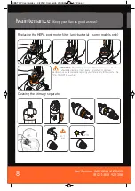 Предварительный просмотр 8 страницы Vax U88-T4 series User Manual