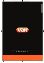 Предварительный просмотр 12 страницы Vax U88-T4 series User Manual