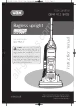 Vax U90-MVX-P Instruction Manual preview