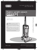 Vax U90-P1 Series Instruction Manual preview
