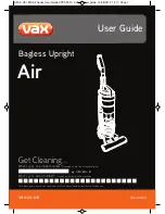 Preview for 1 page of Vax U9O-MA-B User Manual