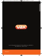 Preview for 12 page of Vax U9O-MA-B User Manual