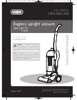 Vax Ultra handvac Instruction Manual preview