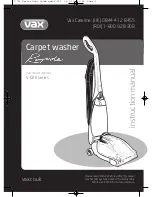 Vax V-026 SERIES Instruction Manual preview