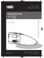 Vax V-031B Series Instruction Manual предпросмотр