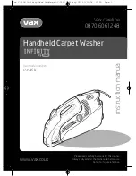 Vax V-035 Instruction Manual предпросмотр