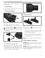 Preview for 5 page of Vax V-044B Series Instruction Manual