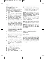 Предварительный просмотр 4 страницы Vax V-077 Instruction Manual